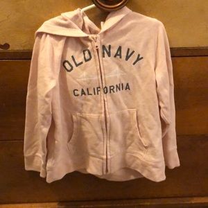 Light pink girls old navy girls size 8 jacket